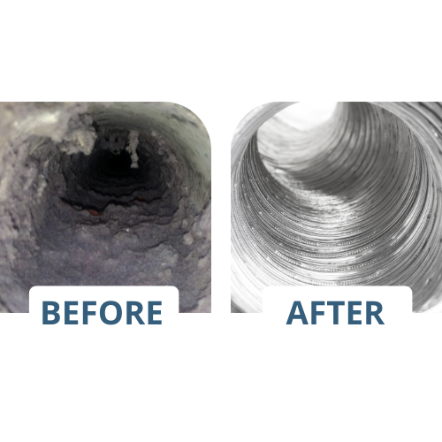 Before & After Dryer Vents